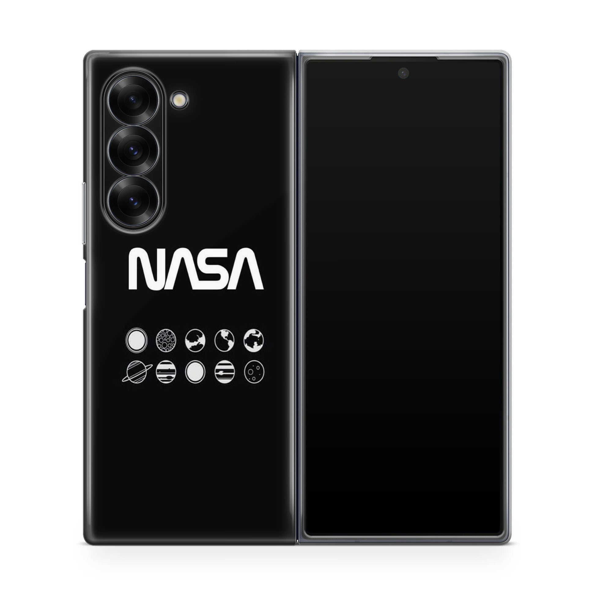 NASA Minimalist Samsung Galaxy Z Fold 6 Case