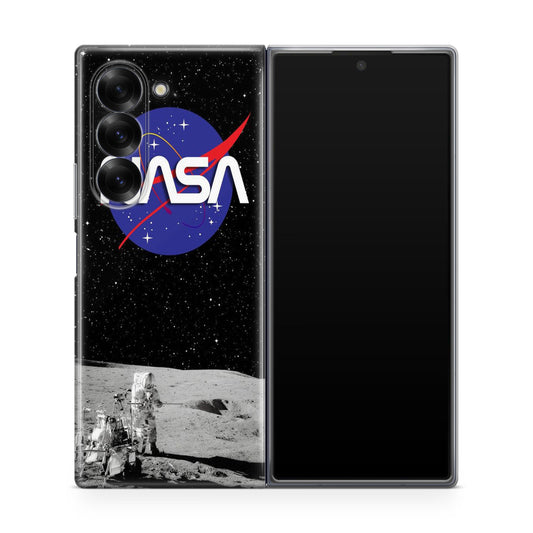 NASA To The Moon Samsung Galaxy Z Fold 6 Case