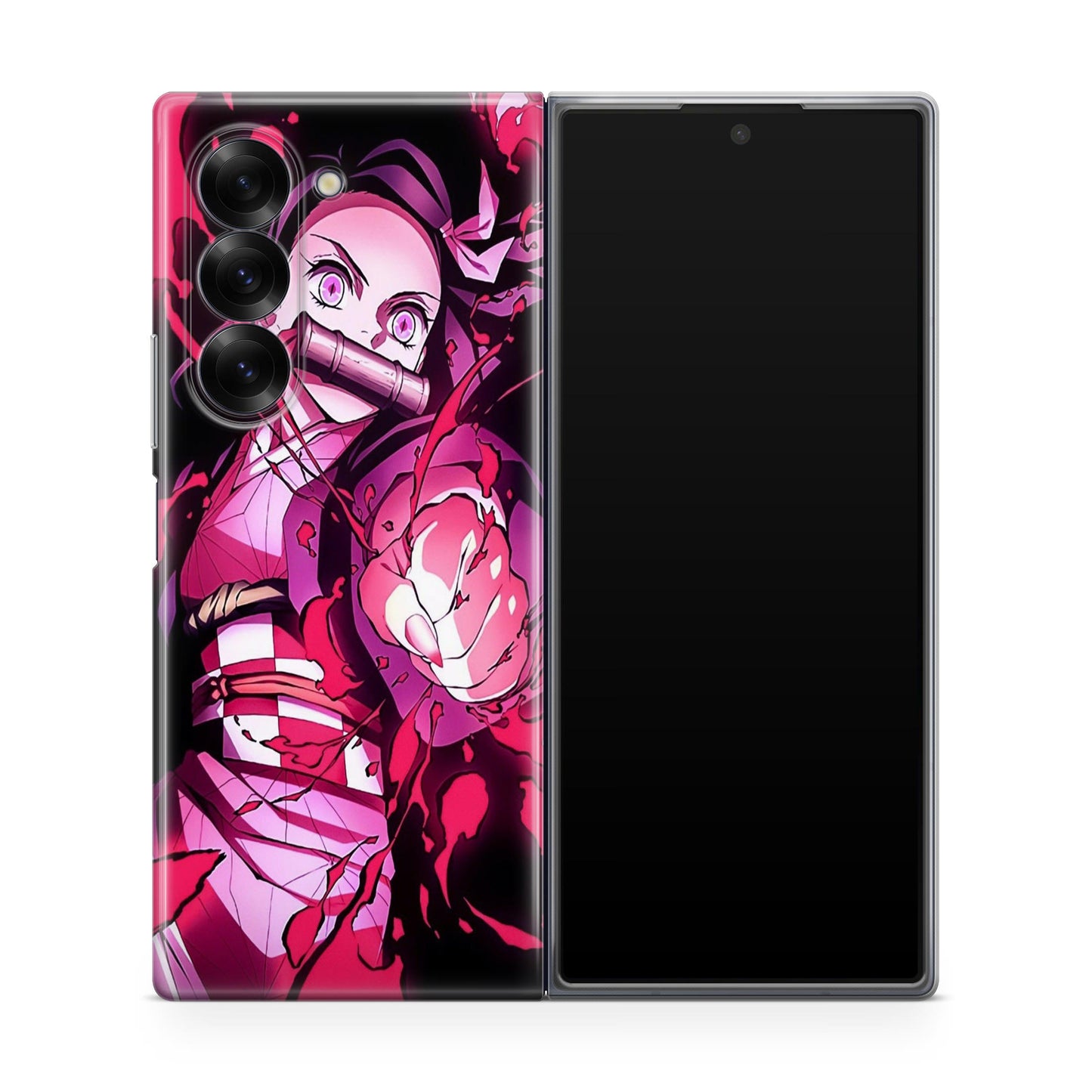 Nezuko Blood Demon Art Samsung Galaxy Z Fold 6 Case