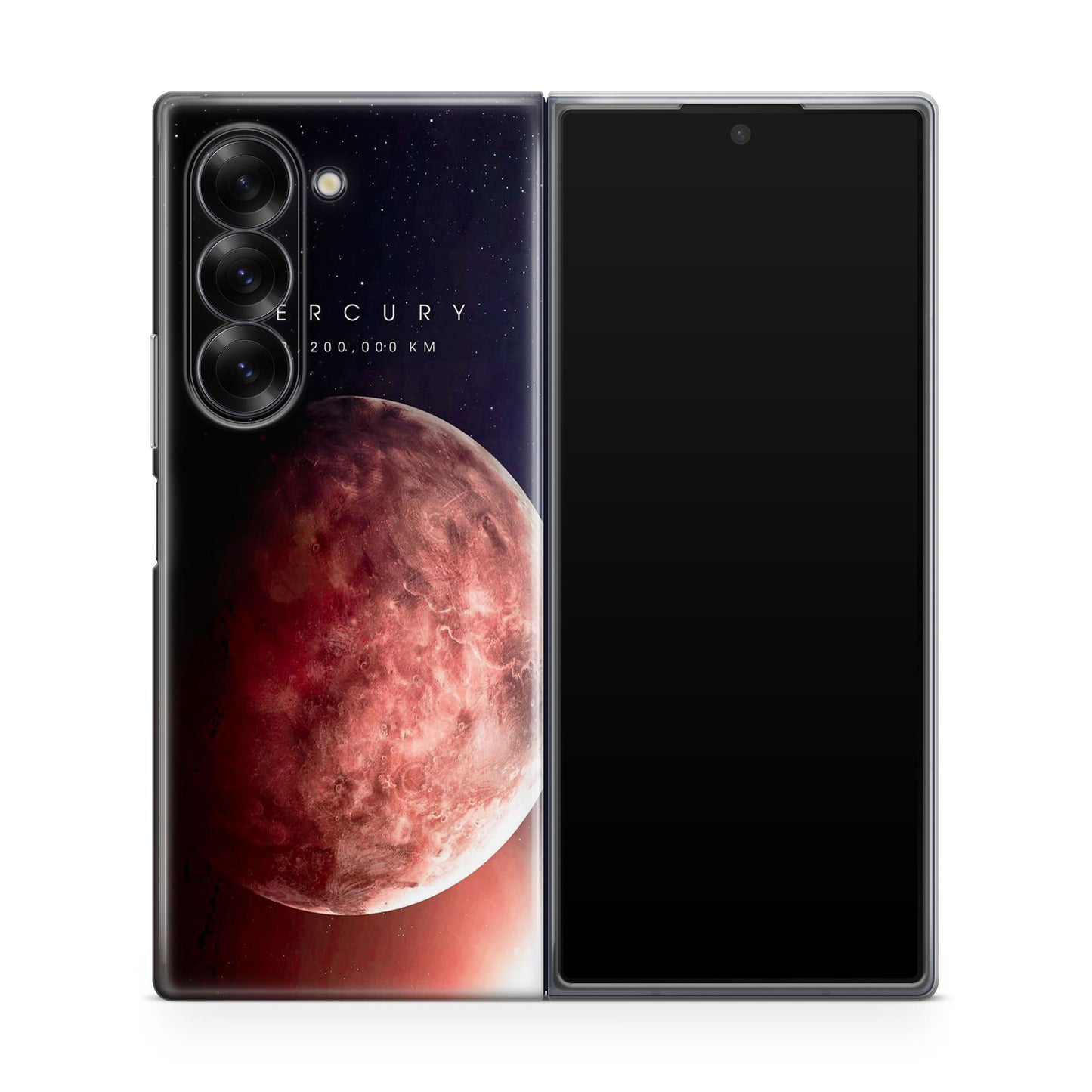 Planet Mercury Samsung Galaxy Z Fold 6 Case