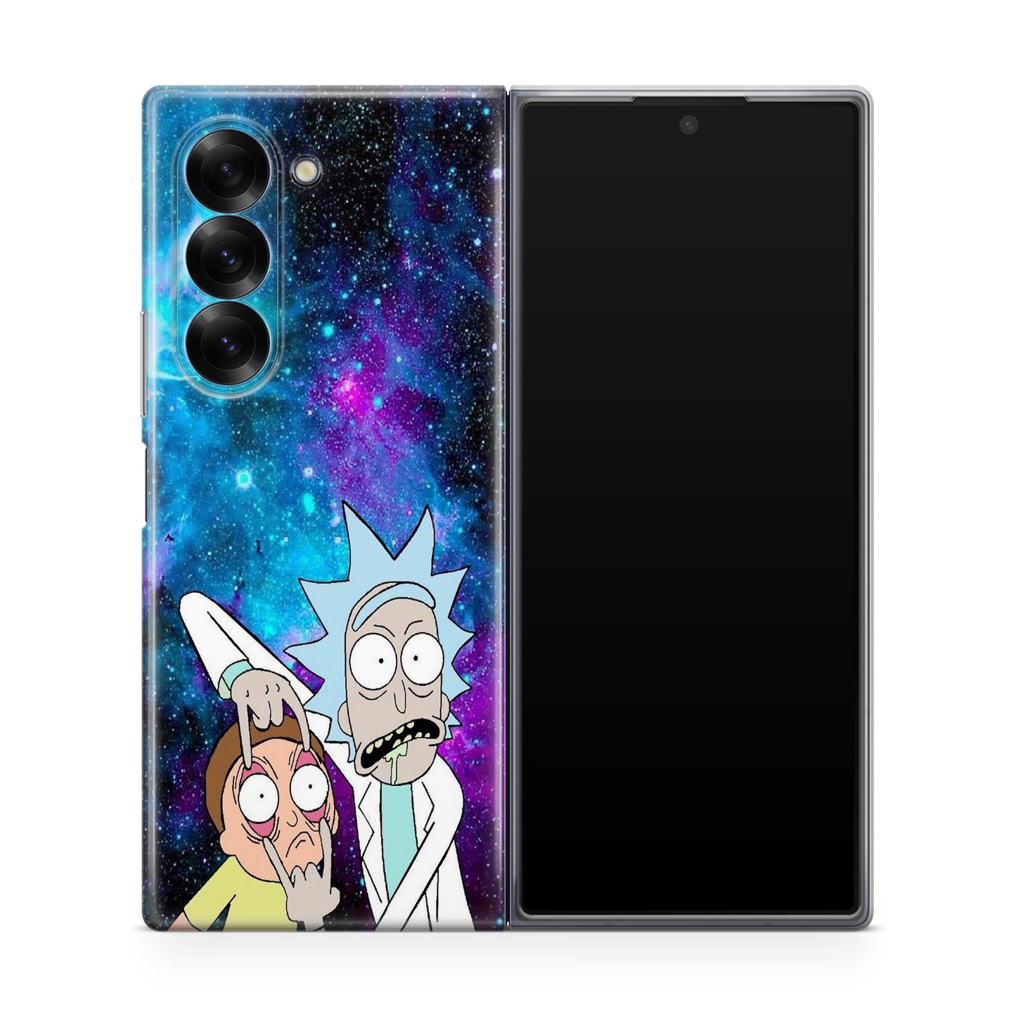 Rick And Morty Open Your Eyes Samsung Galaxy Z Fold 6 Case