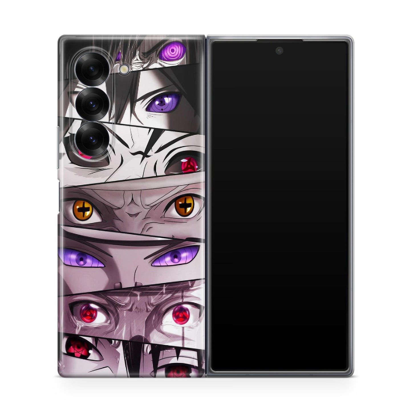 The Powerful Eyes on Naruto Samsung Galaxy Z Fold 6 Case