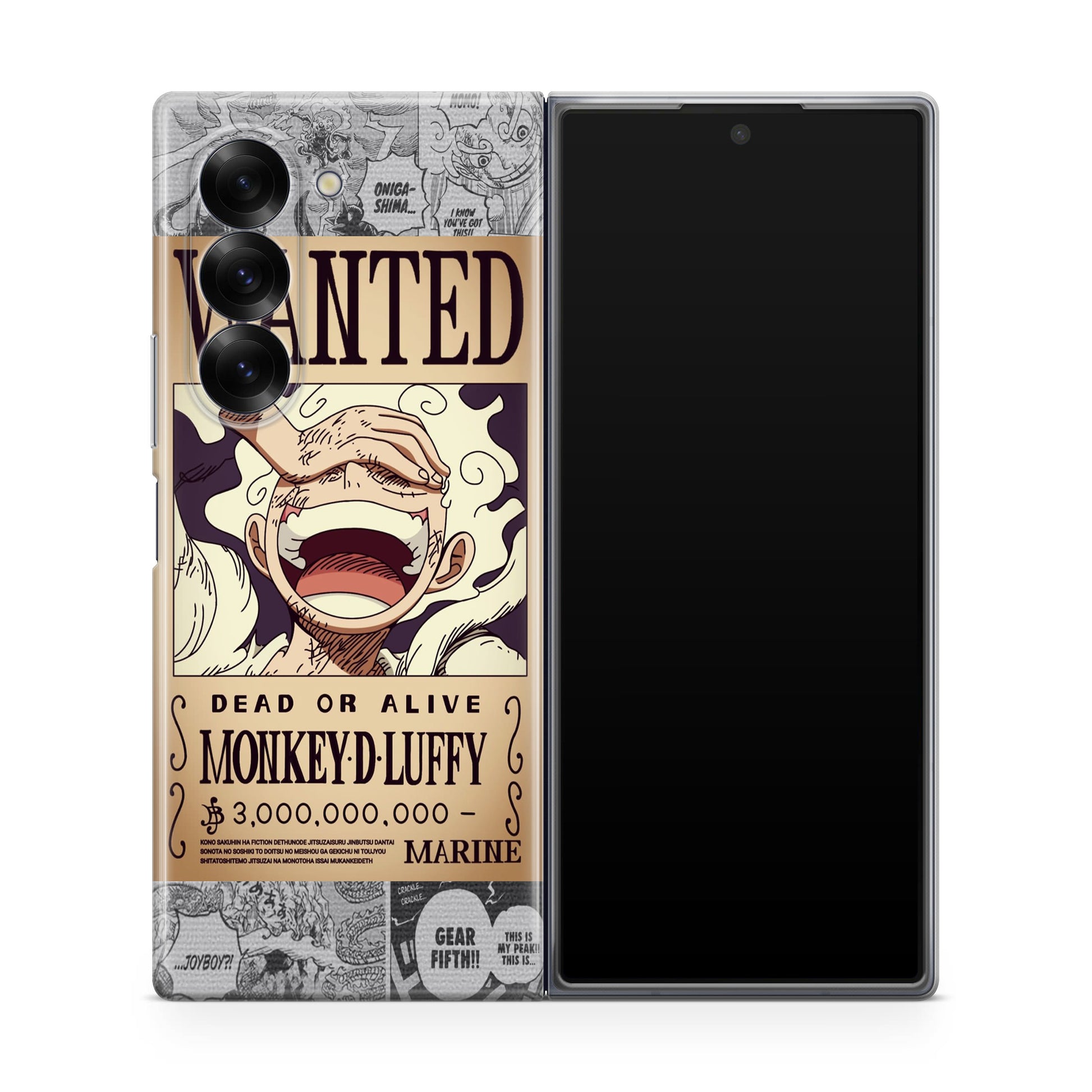 Gear 5 Wanted Poster Samsung Galaxy Z Fold 6 Case