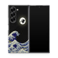 God Of Sun Nika With The Great Wave Off Samsung Galaxy Z Fold 6 Case