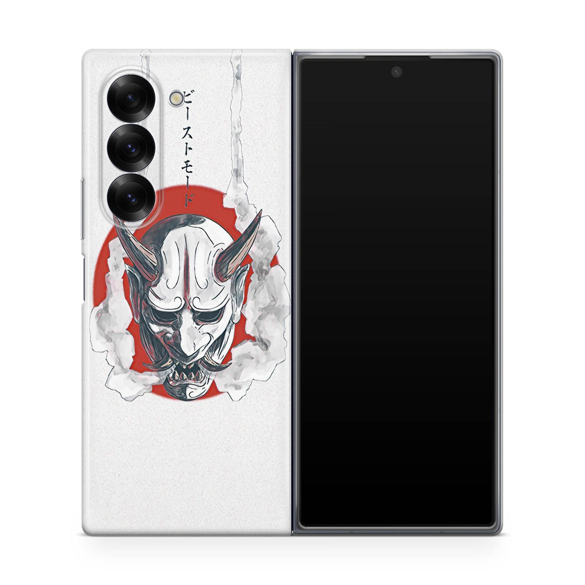 Japanese Oni Mask Samsung Galaxy Z Fold 6 Case