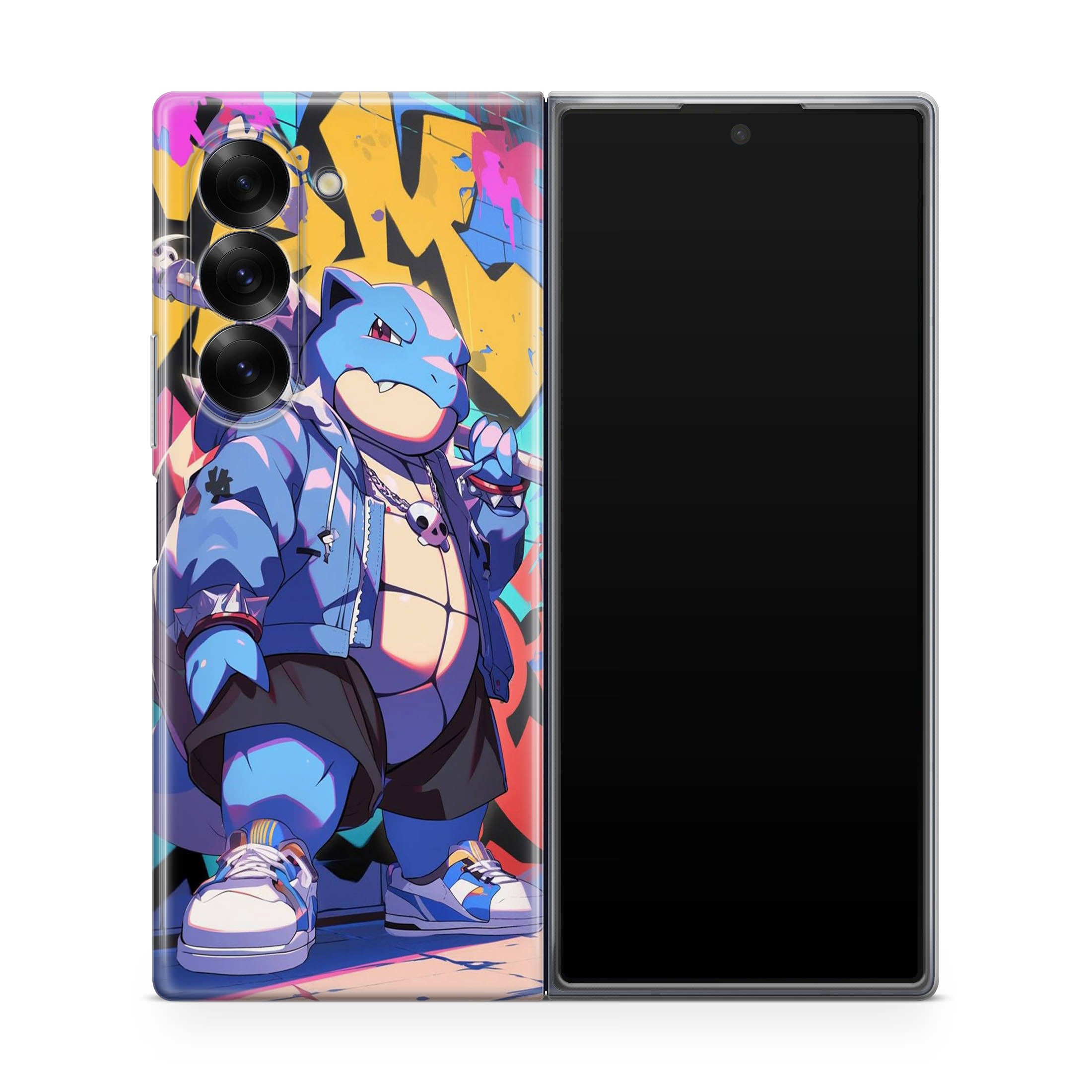 Blastoise Breaks The Block Samsung Galaxy Z Fold 6 Case