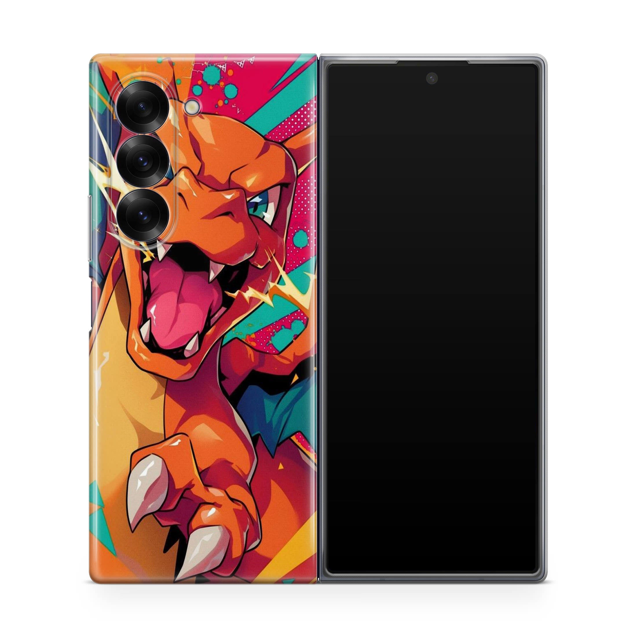 Blazing Fury Charizard Samsung Galaxy Z Fold 6 Case