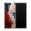 Colorful Feathers Art Samsung Galaxy Z Fold 6 Case