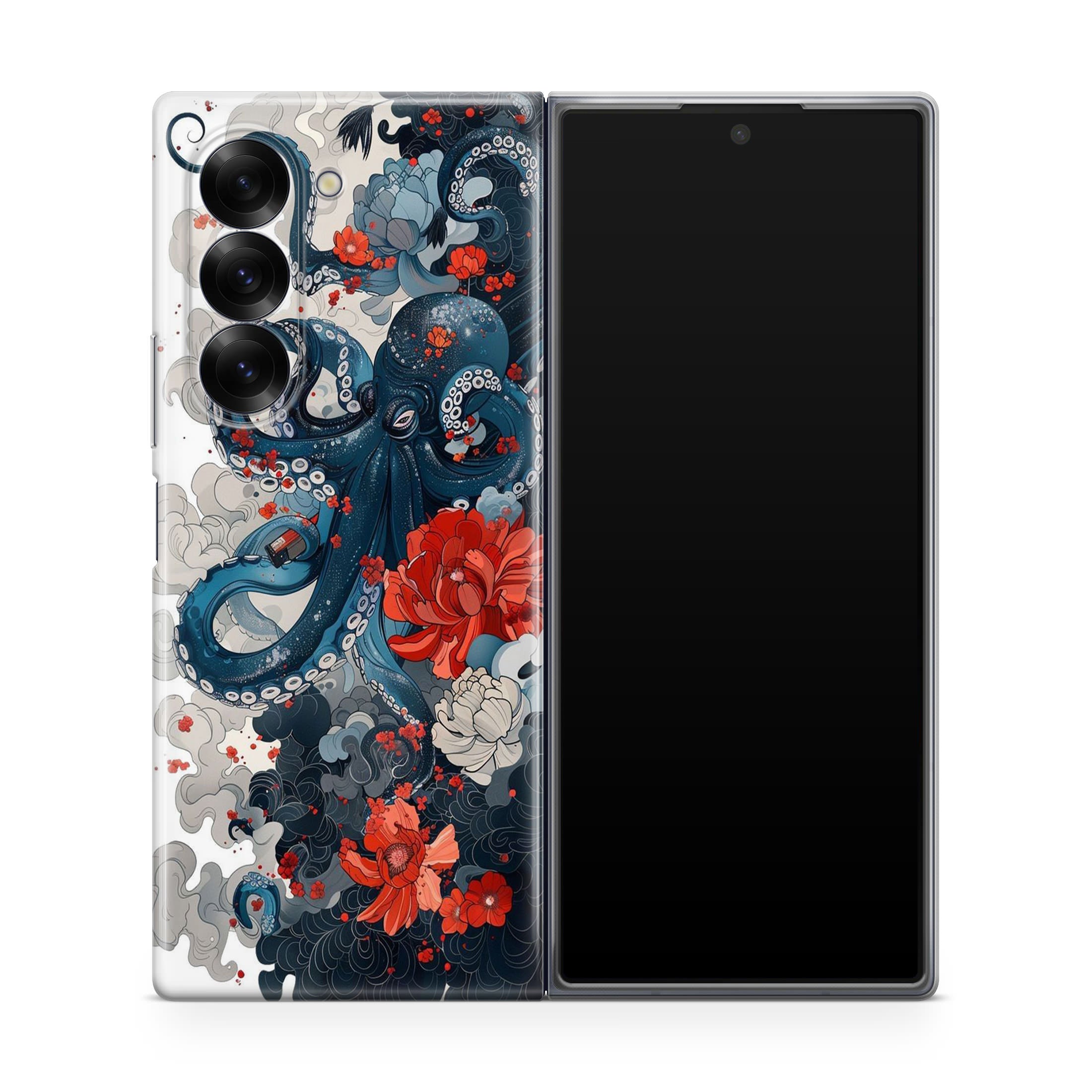 Floral Kraken Samsung Galaxy Z Fold 6 Case