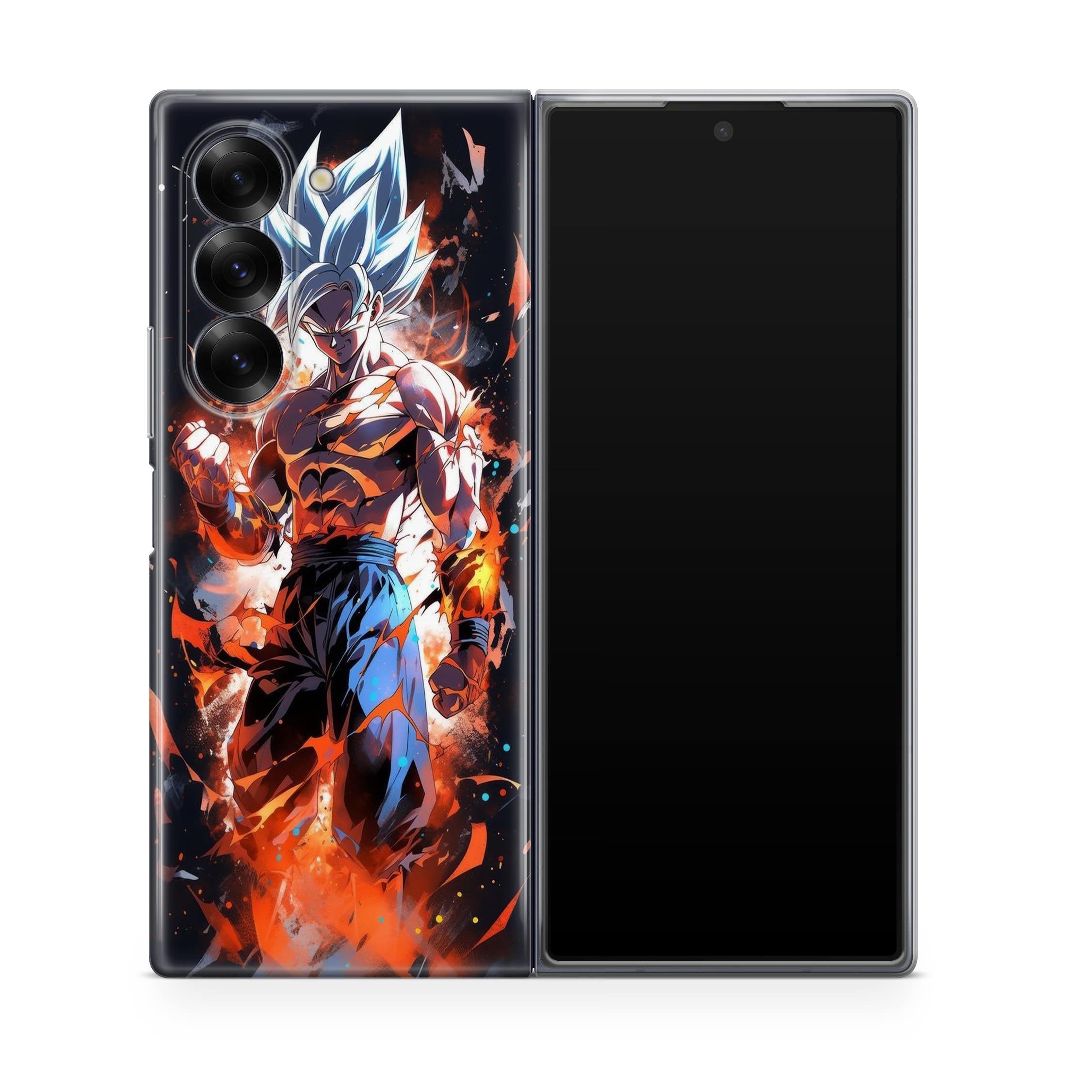 Goku Unleash The Power Samsung Galaxy Z Fold 6 Case