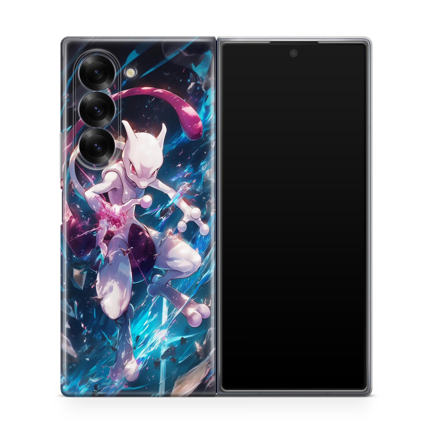 Mewtwo Genesis of Power Samsung Galaxy Z Fold 6 Case