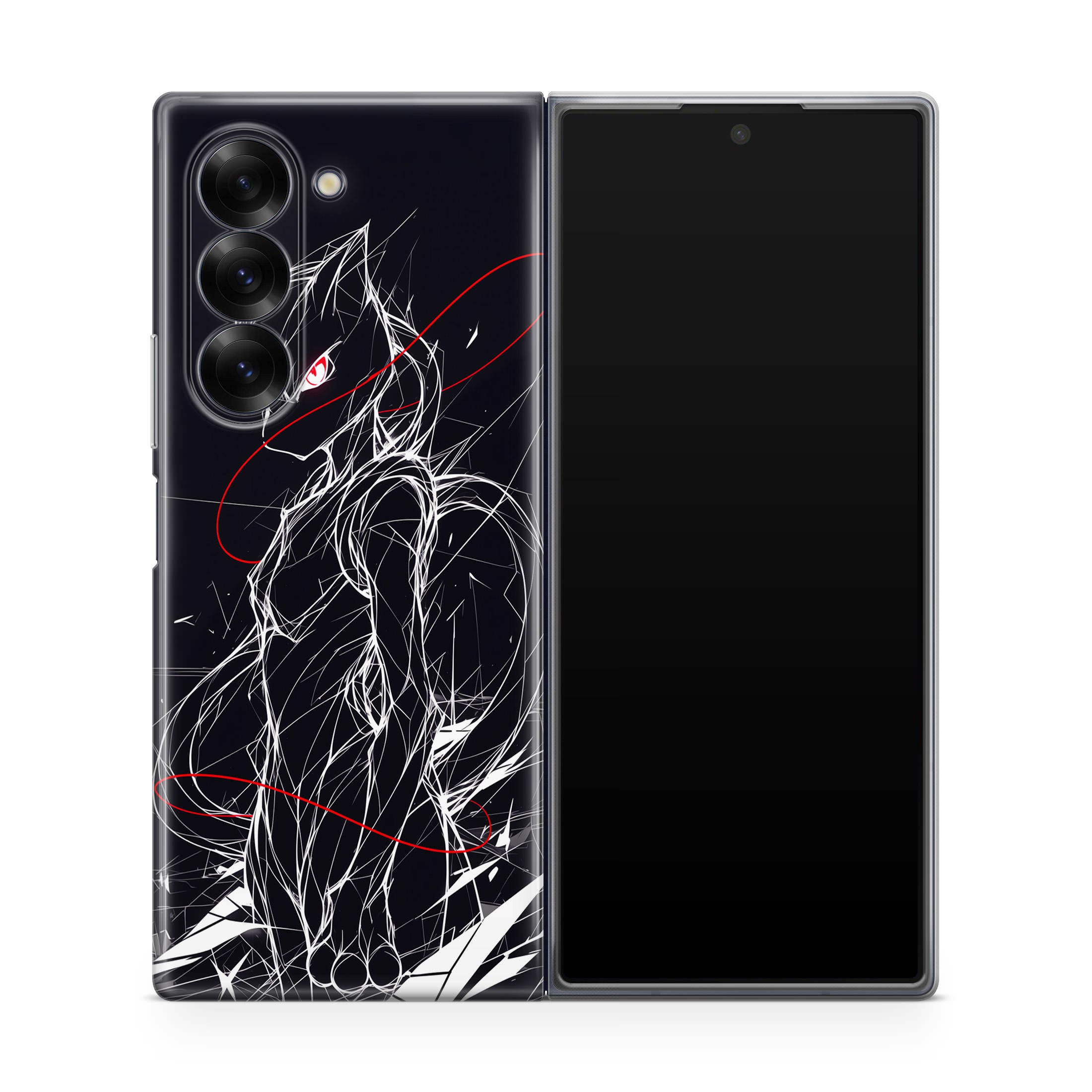 Mewtwo Silent Anomaly Samsung Galaxy Z Fold 6 Case