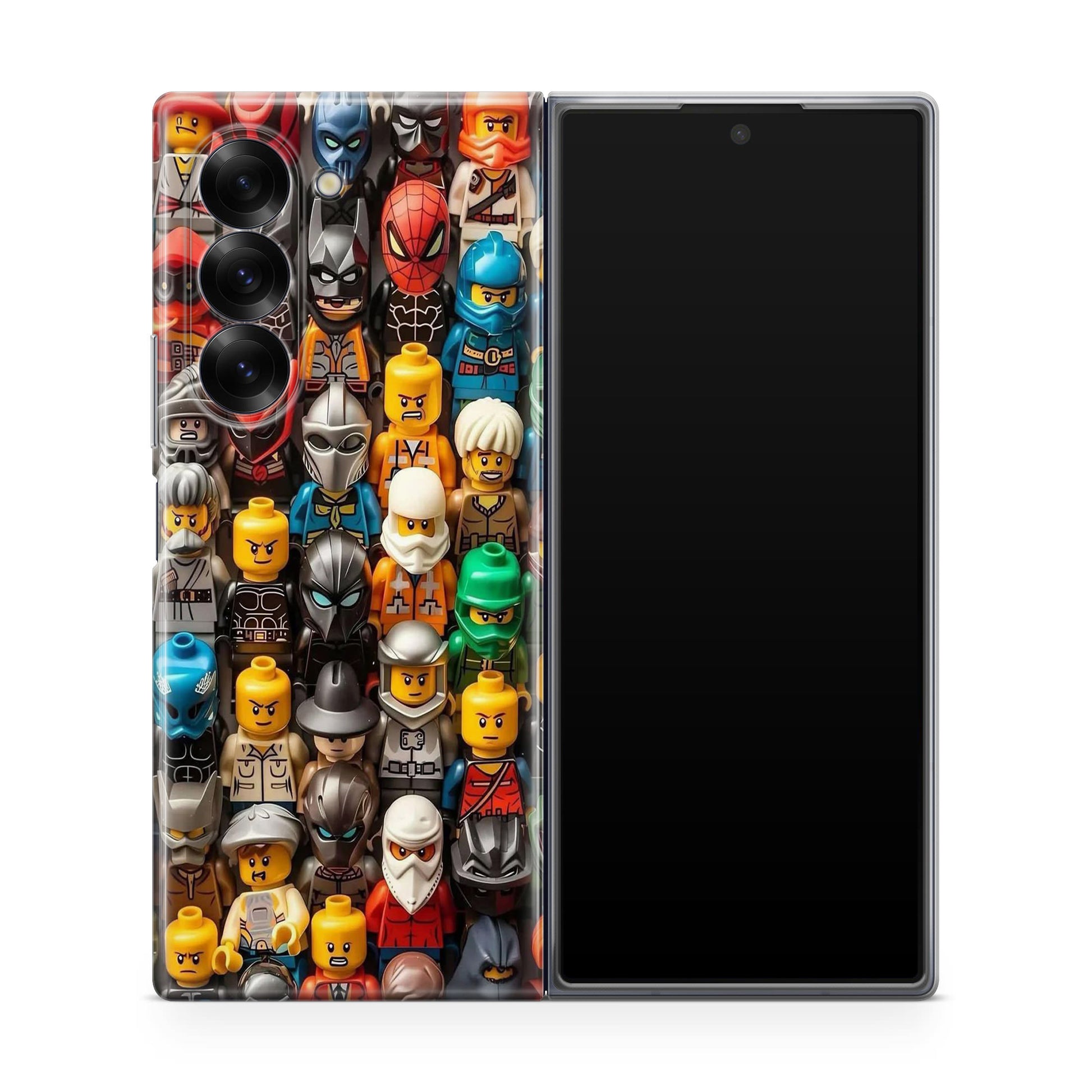 Mini Figures Heroes Assemble Samsung Galaxy Z Fold 6 Case