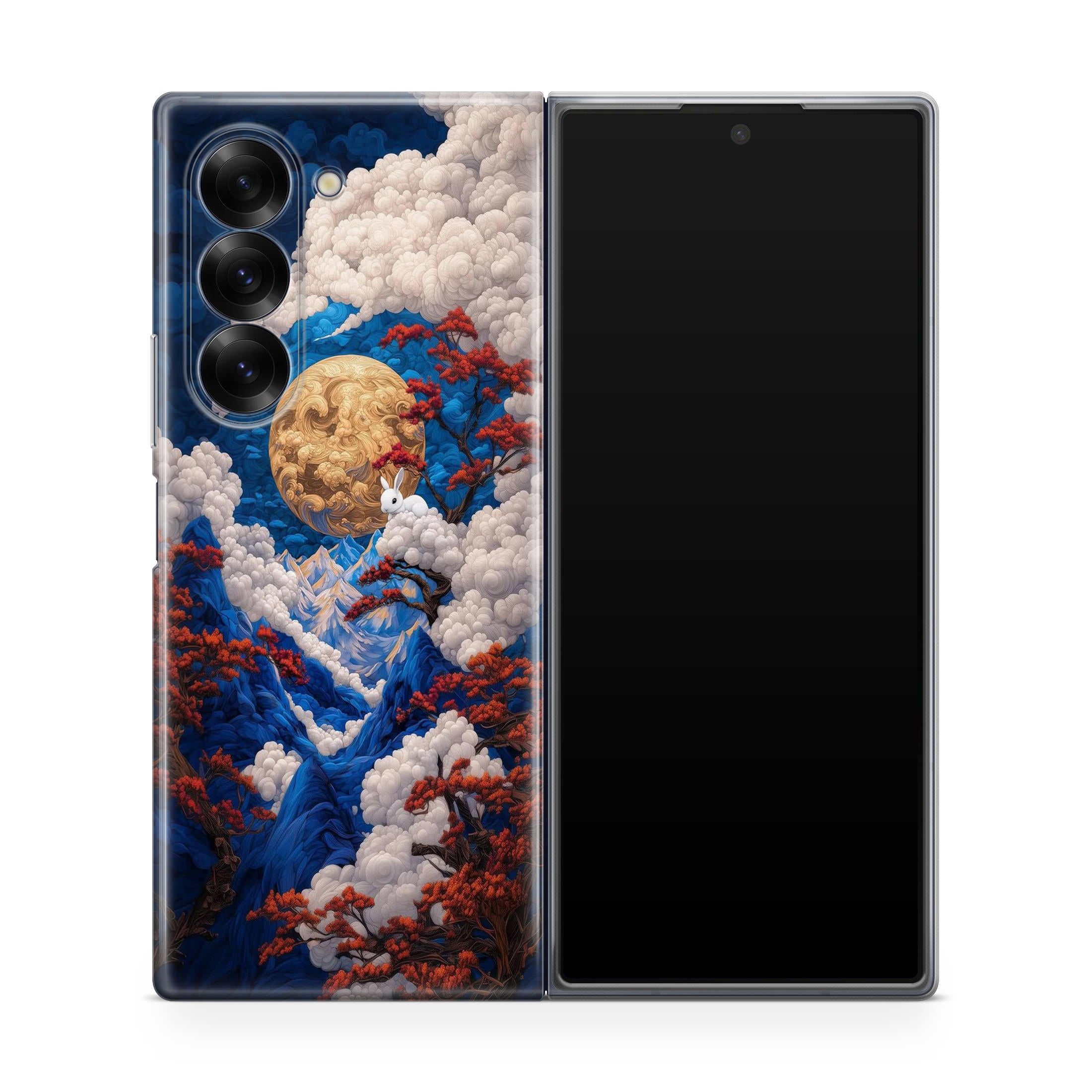Moonlight Whispers Celestial Peaks Samsung Galaxy Z Fold 6 Case