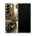 Motorcycle In Tokyo Streets Samsung Galaxy Z Fold 6 Case