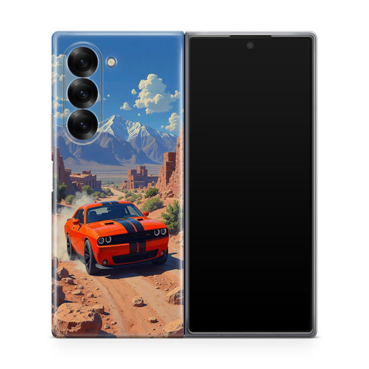 Muscle Meets the Mountains Samsung Galaxy Z Fold 6 Case