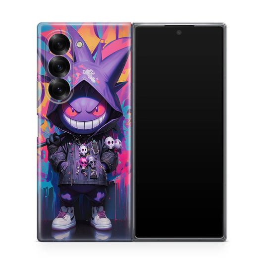 Shadow Drip Gengar Goes Street Samsung Galaxy Z Fold 6 Case