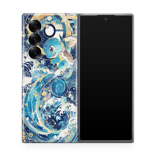 Squirtle Elemental Awakening Samsung Galaxy Z Fold 6 Case