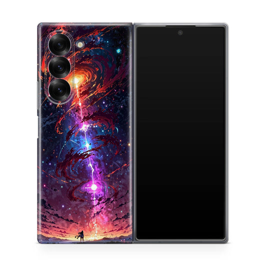 Stargazer at the Axis of Creation Samsung Galaxy Z Fold 6 Case