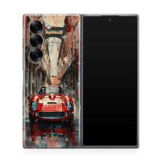 The Art of Motion Through Time Samsung Galaxy Z Fold 6 Case