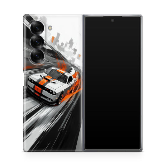 The Beast in Full Throttle Samsung Galaxy Z Fold 6 Case