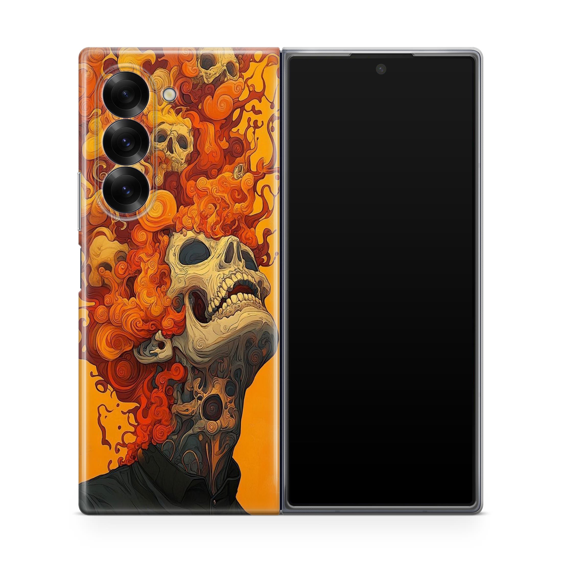 The Bloom of Madness Samsung Galaxy Z Fold 6 Case
