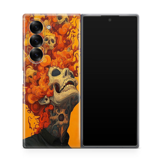 The Bloom of Madness Samsung Galaxy Z Fold 6 Case