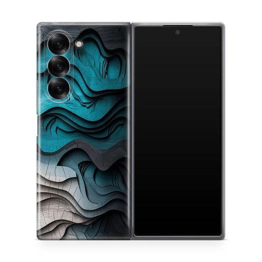 The Depths Beneath the Surface Samsung Galaxy Z Fold 6 Case