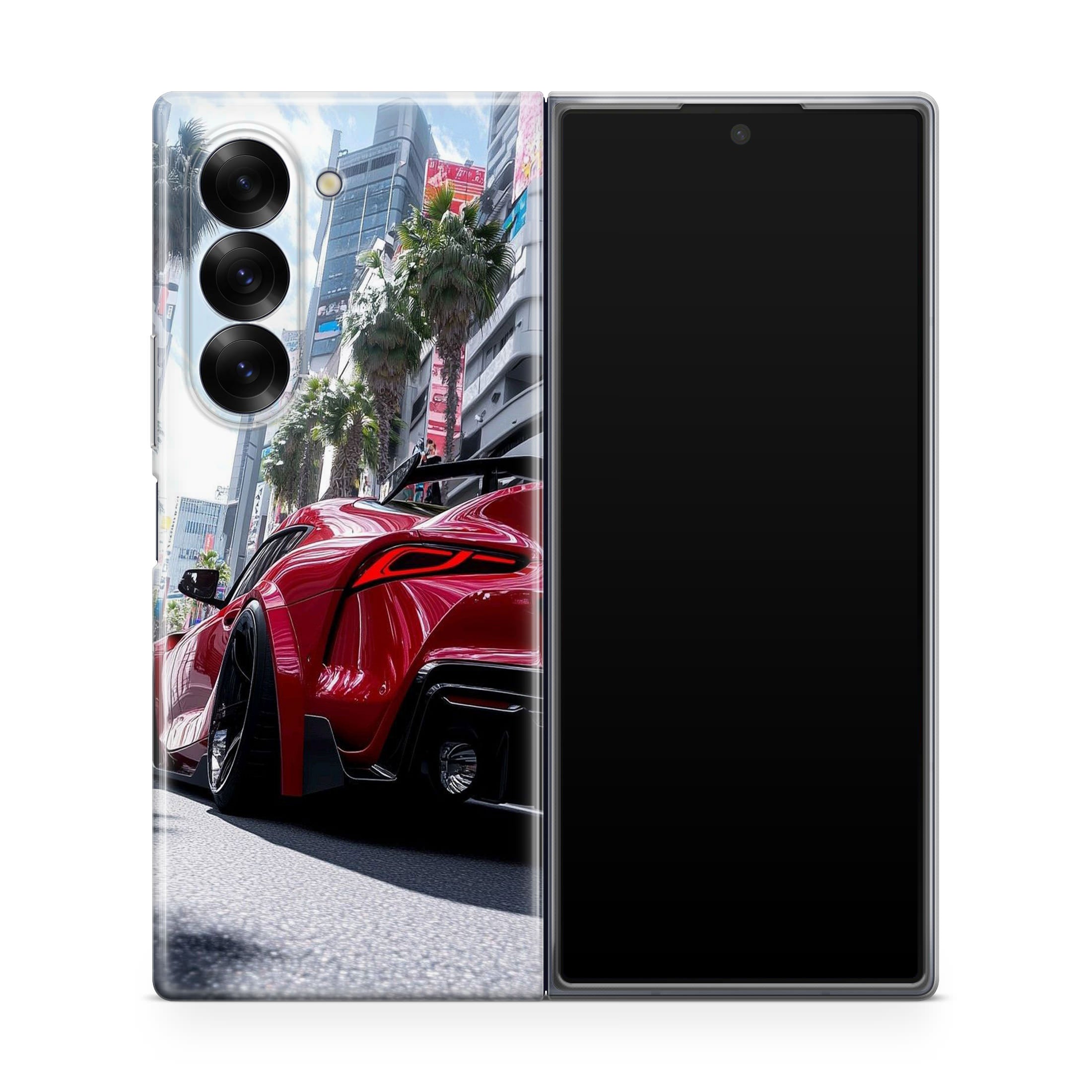 Tokyo Velocity Street Dreams Samsung Galaxy Z Fold 6 Case