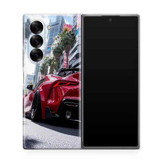 Tokyo Velocity Street Dreams Samsung Galaxy Z Fold 6 Case