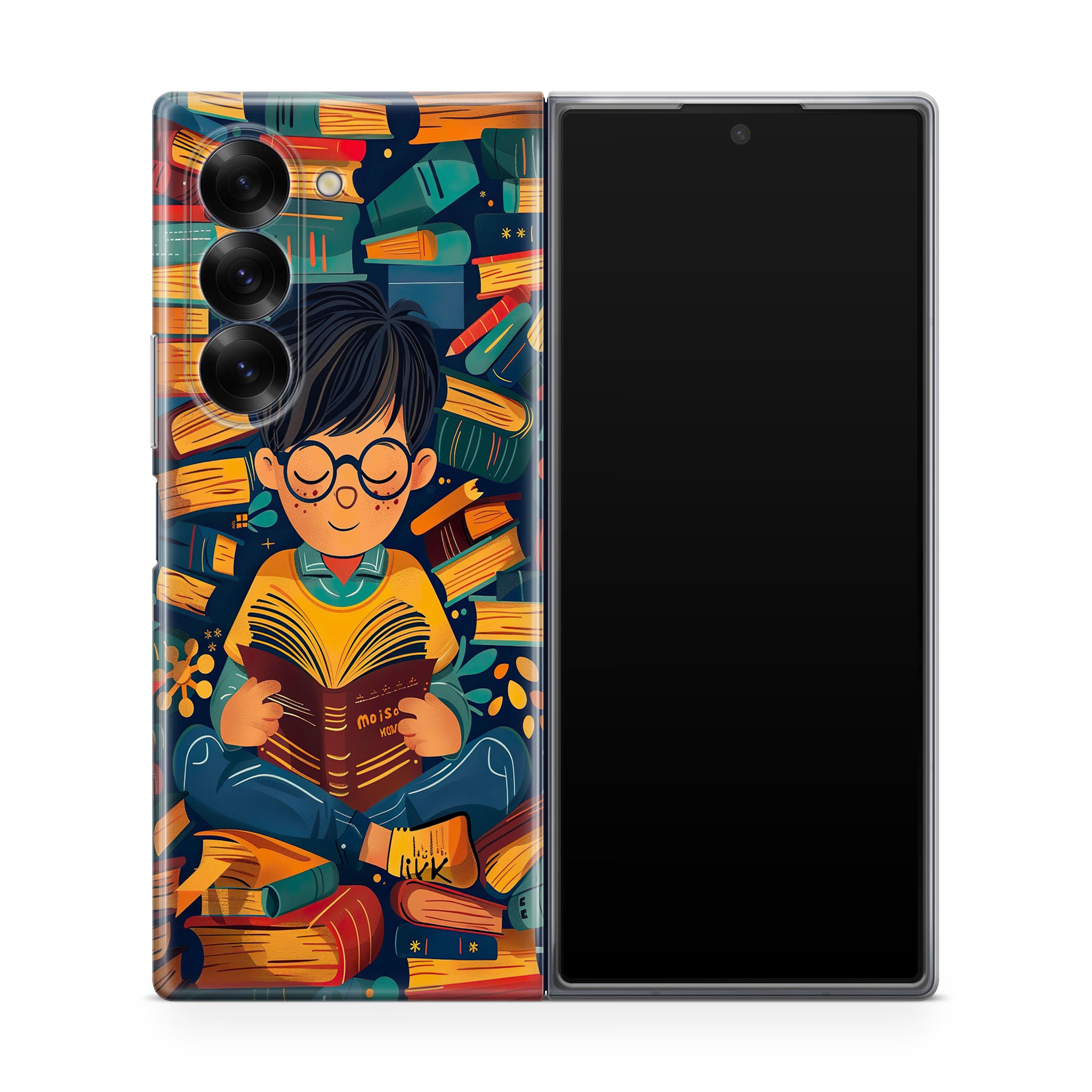 Universe of The Bookworm Samsung Galaxy Z Fold 6 Case