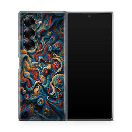 Whispers of the Vortex Samsung Galaxy Z Fold 6 Case