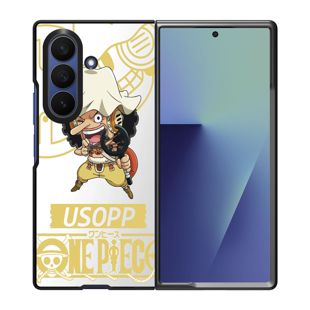 Chibi Usopp Samsung Galaxy Z Fold 7 Case