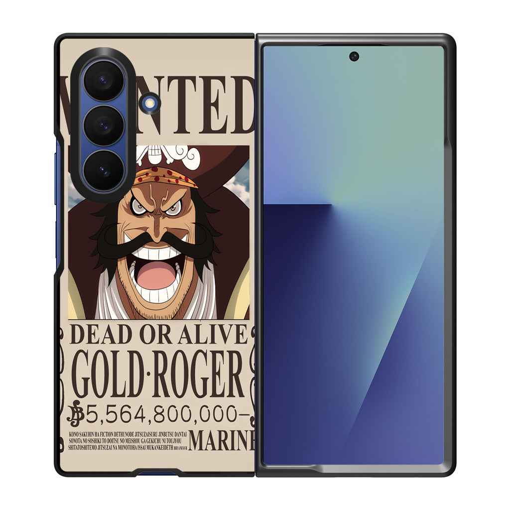 Gold Roger Bounty Samsung Galaxy Z Fold 7 Case