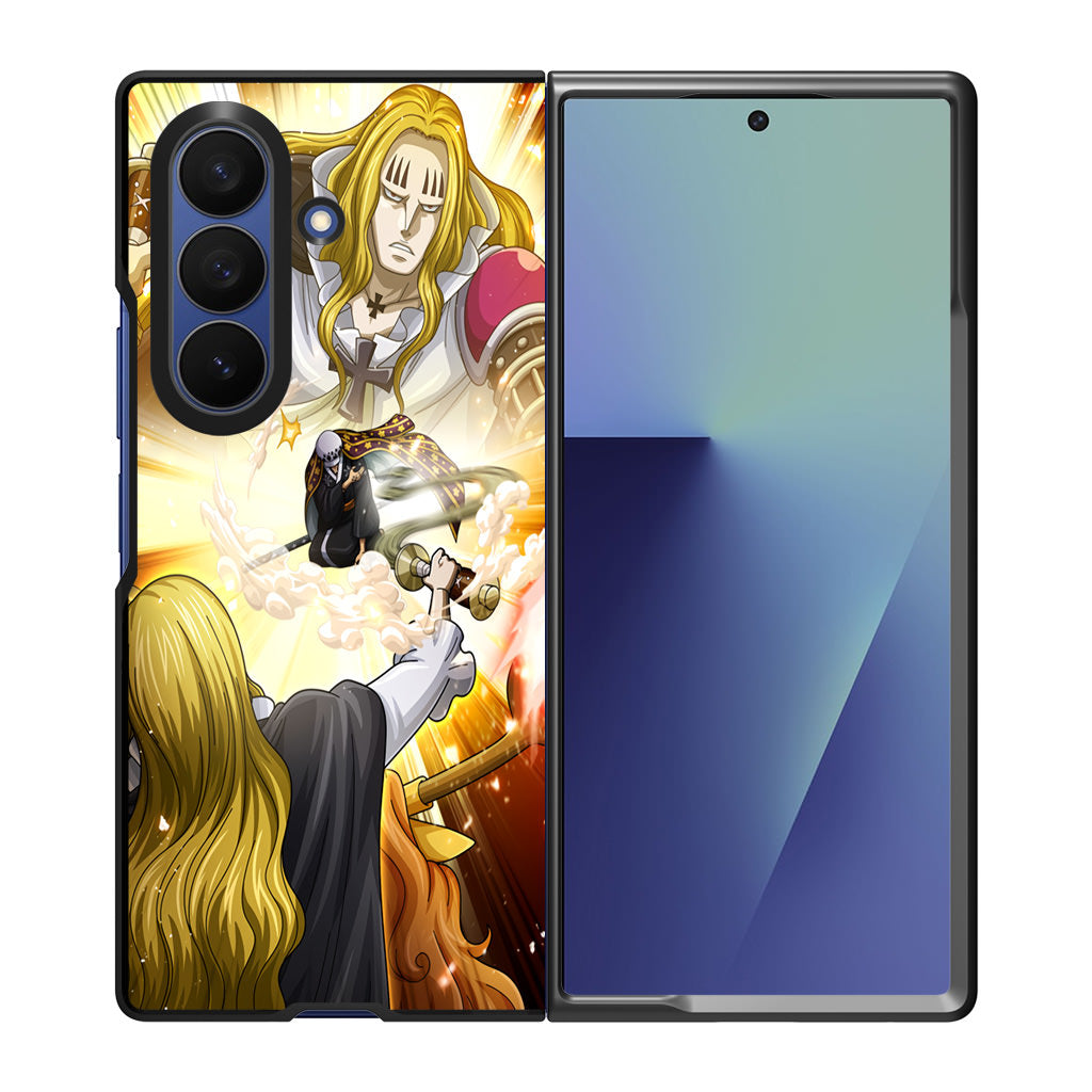 Hawkins Attacks Trafalgar Law Samsung Galaxy Z Fold 7 Case