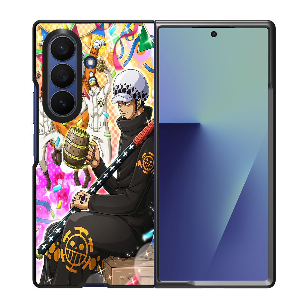 Heart Pirate Crew Samsung Galaxy Z Fold 7 Case