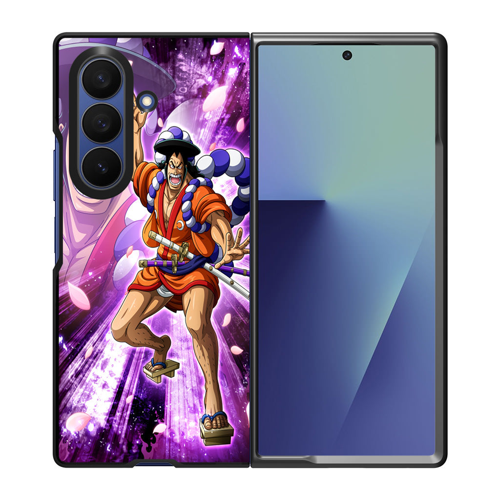 Kozuki Oden Signature Pose Samsung Galaxy Z Fold 7 Case