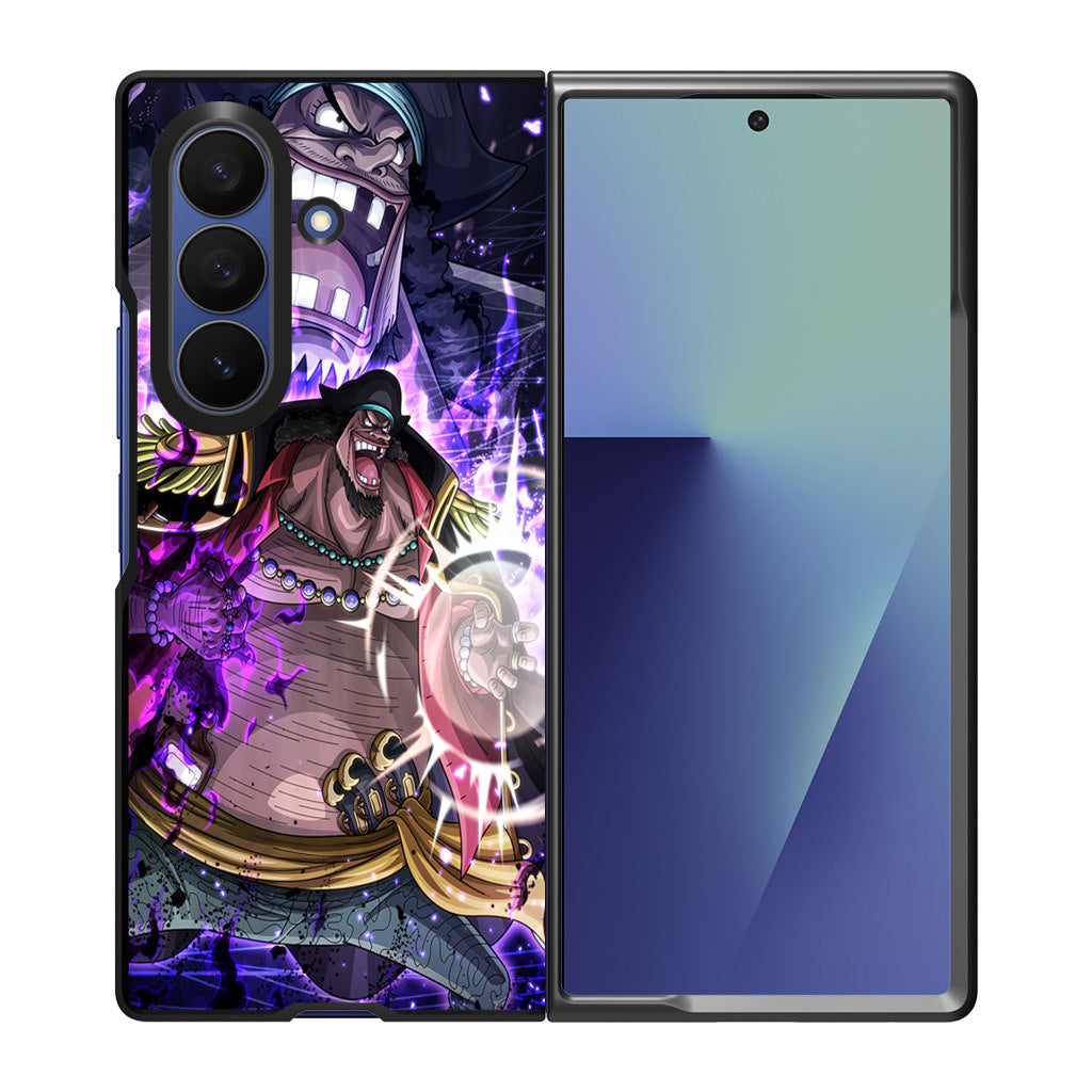 Kurohige With Two Devil Fruits Power Samsung Galaxy Z Fold 7 Case