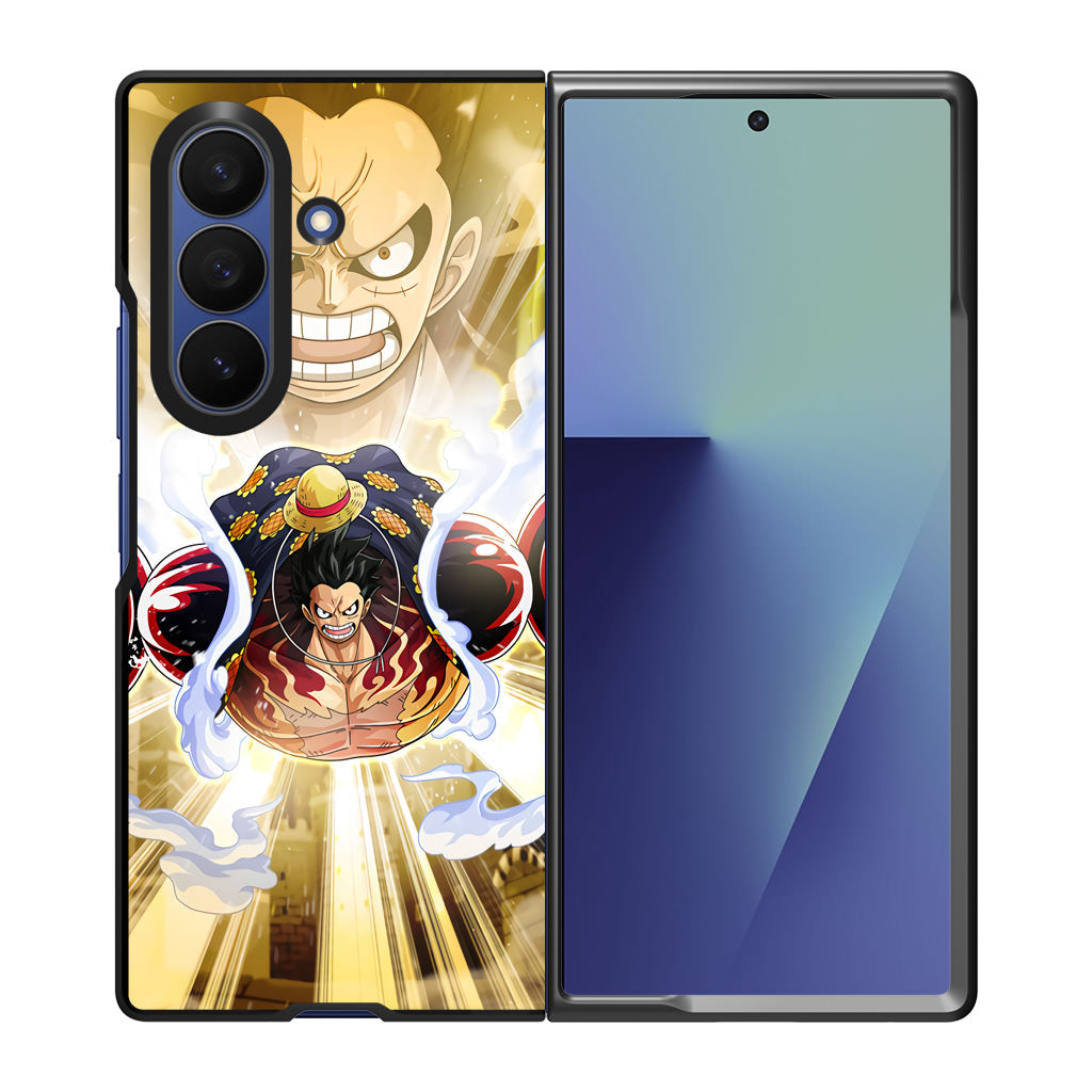 Luffy Flying Bounce Man Samsung Galaxy Z Fold 7 Case
