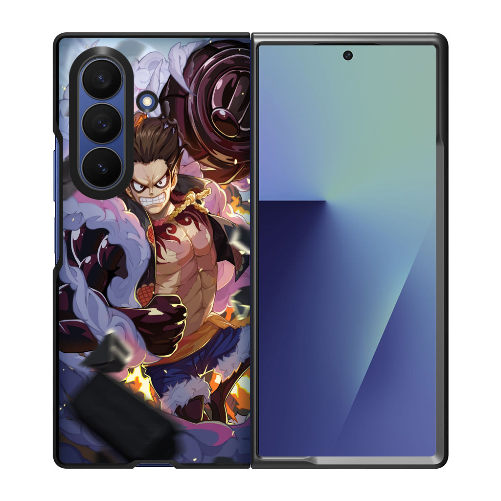 Luffy Gear 4 Kong Gun Samsung Galaxy Z Fold 7 Case