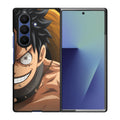 Luffy Half Smile Samsung Galaxy Z Fold 7 Case