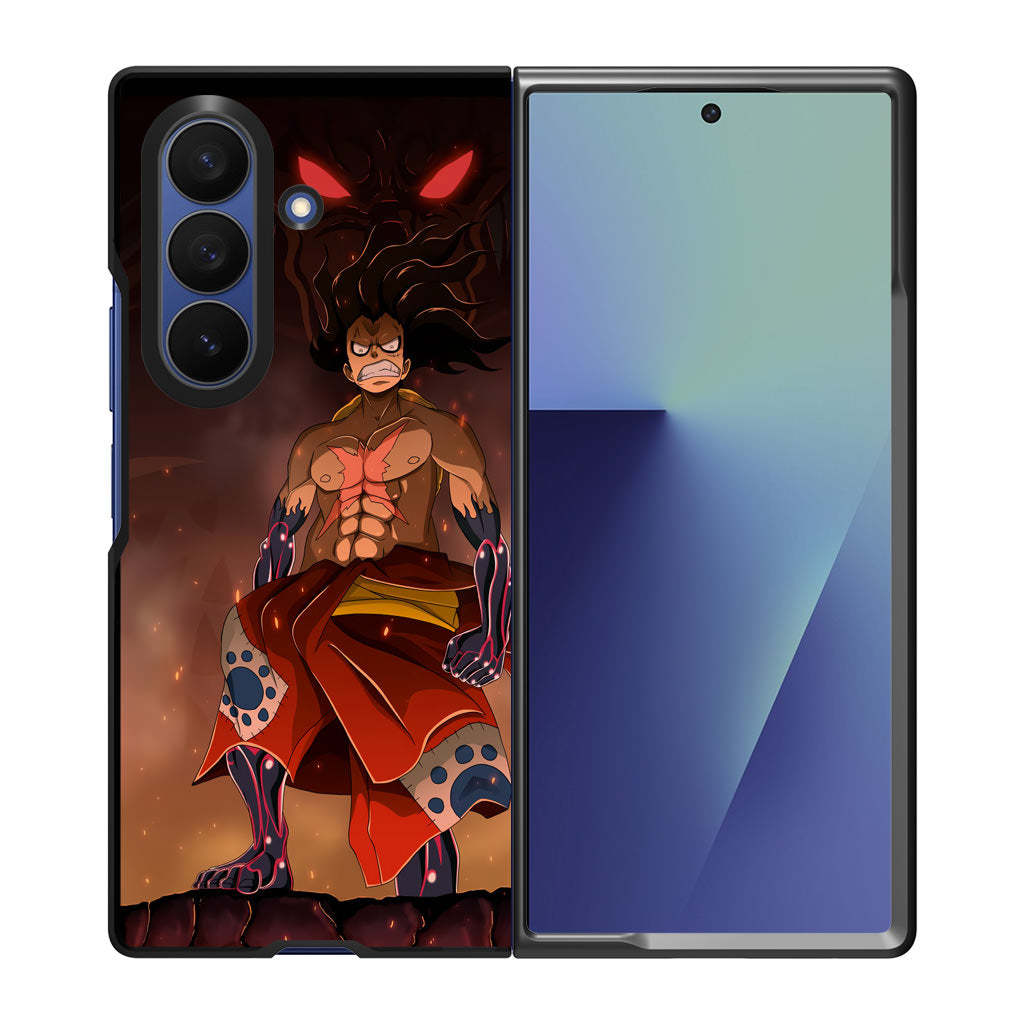 Luffy Snake Man Form Samsung Galaxy Z Fold 7 Case