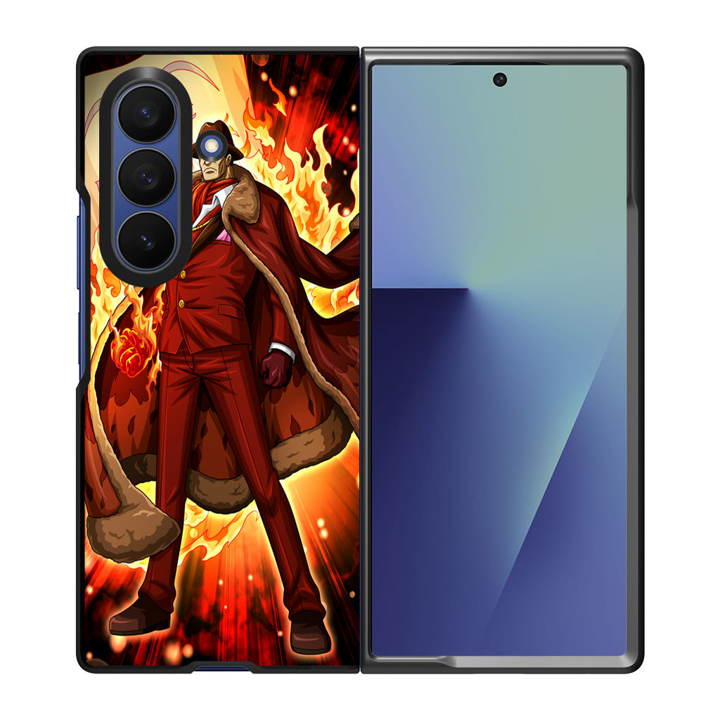 Marine Admiral Sakazuki Samsung Galaxy Z Fold 7 Case