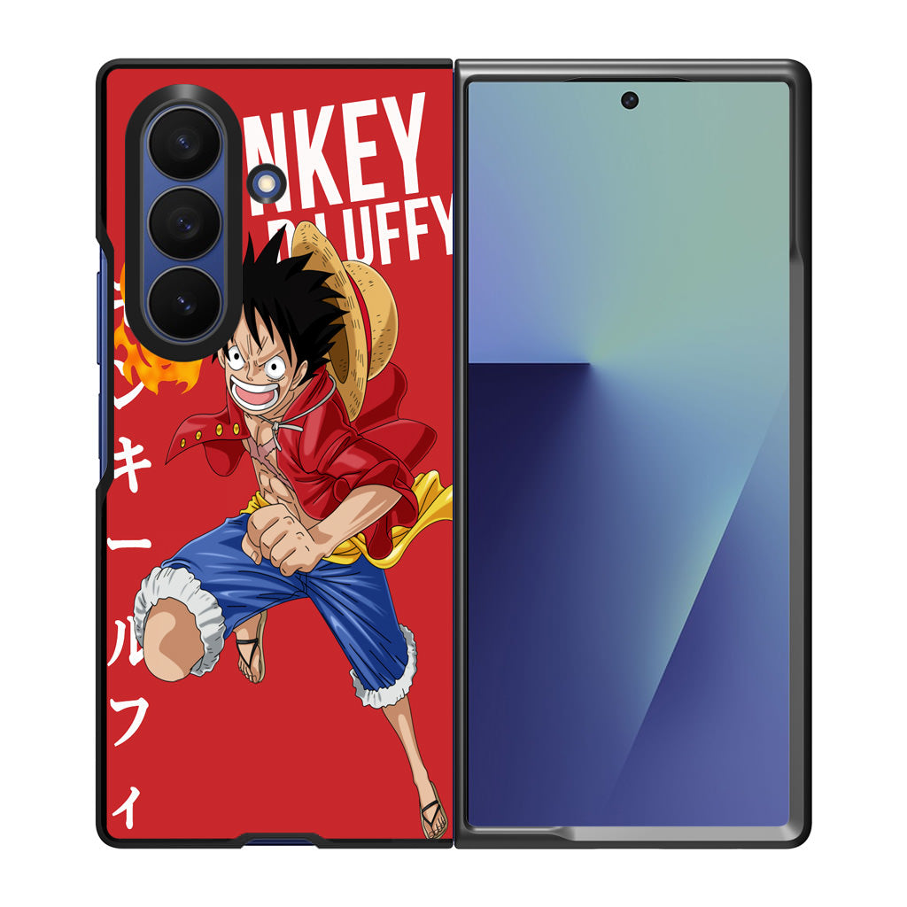 Monkey D Luffy Samsung Galaxy Z Fold 7 Case