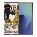 Monkey D Luffy Bounty Samsung Galaxy Z Fold 7 Case