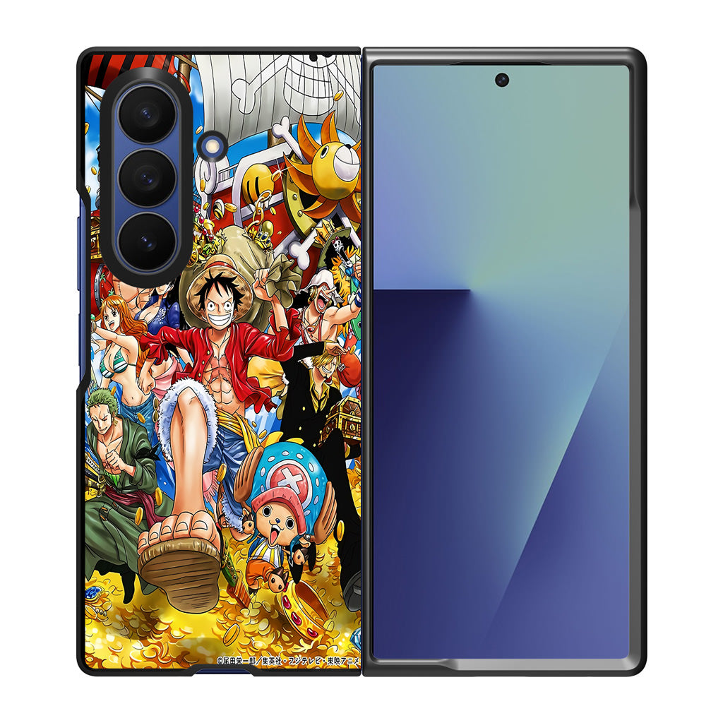 Mugiwara Crew One Piece Samsung Galaxy Z Fold 7 Case