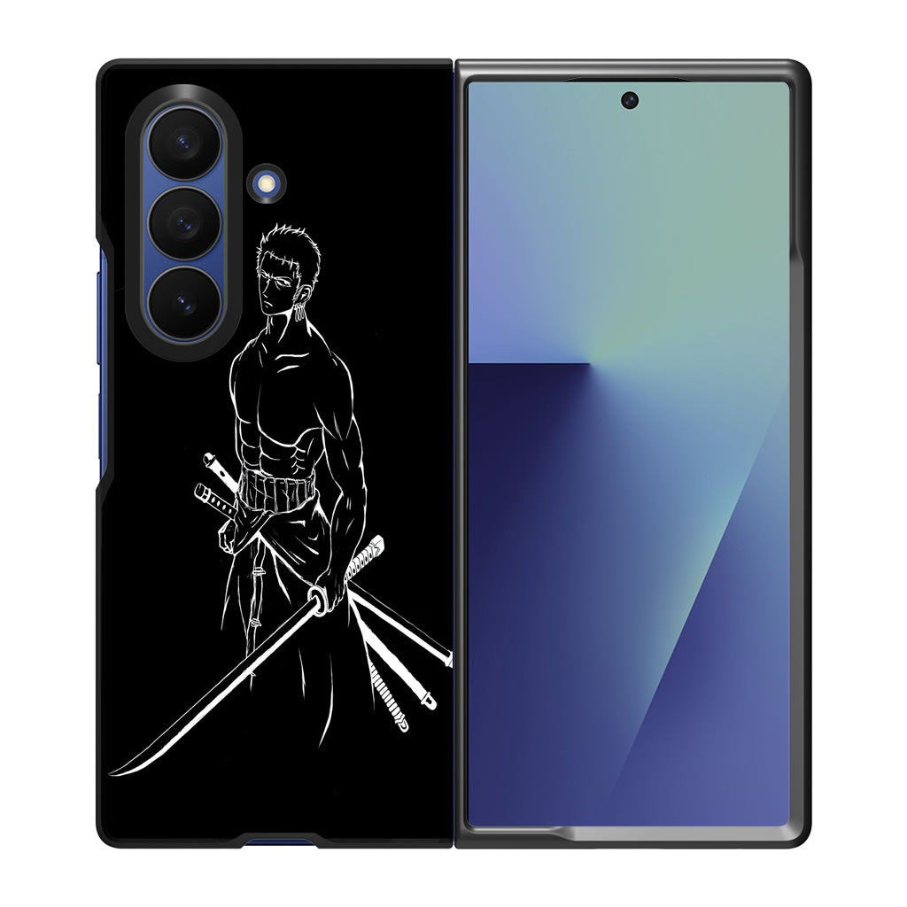 Roronoa Zoro Outlines Samsung Galaxy Z Fold 7 Case