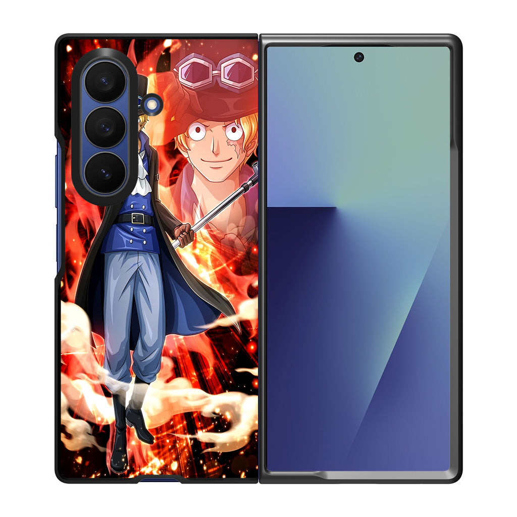 Sabo Revolutionary Army Samsung Galaxy Z Fold 7 Case