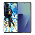 Sanji In Stealth Black Suit Samsung Galaxy Z Fold 7 Case