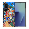 Straw Hat Pirates And Allies Samsung Galaxy Z Fold 7 Case